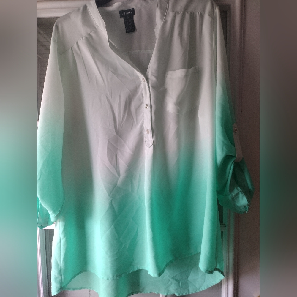 See through top blouse
